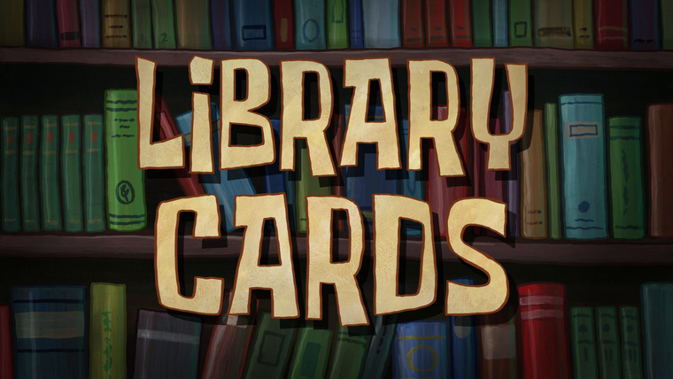 Губка Боб квадратные штаны — s11e39 — Library Cards