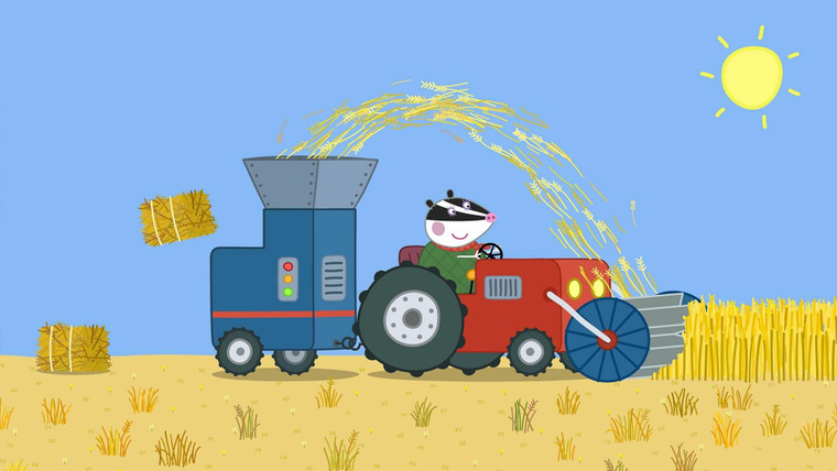 Свинка Пеппа — s07e25 — The Tractor