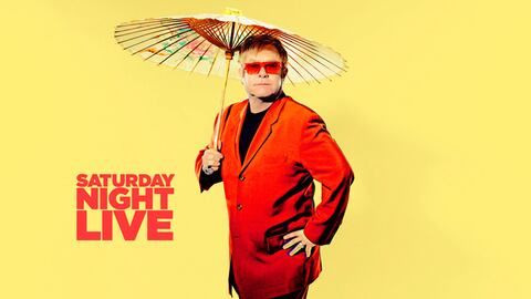 Субботним вечером в прямом эфире — s36e18 — Elton John / Elton John with Leon Russell