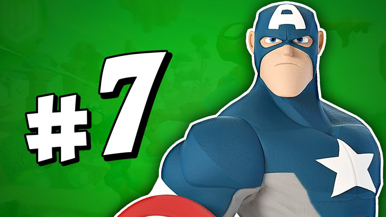 Qewbite — s03e272 — КАПИТАН АМЕРИКА (Disney Infinity 2: Marvel Super Heroes) #7