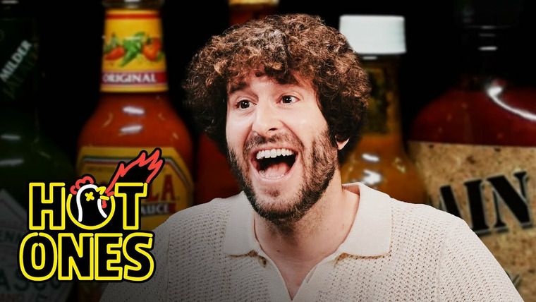 Hot Ones — s23e04 — Lil Dicky Spits Hot Fire While Eating Spicy Wings