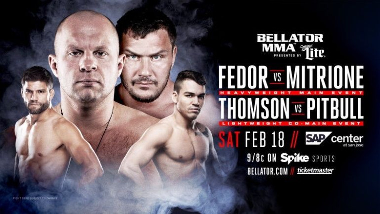 Bellator MMA Live — s14e03 — Bellator 172: Fedor vs. Mitrione