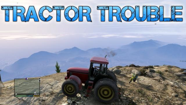 Jacksepticeye — s02e530 — Grand Theft Auto V | TRACTOR TROUBLE | Throwing cars at blimps with the Cargobob