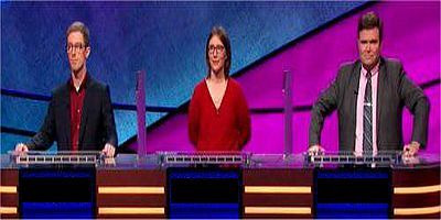 Jeopardy! — s2019e30 — Daryn Firicano Vs. Brian Lynch Vs. Amanda Borowski, Show # 8010.