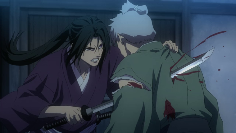 Hakuouki — s03e06 — Howling from the Darkness