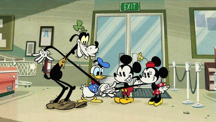 The Wonderful World of Mickey Mouse — s01e09 — Supermarket Scramble
