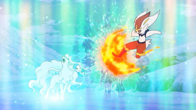 Pokémon the Series — s24e23 — Leaping Toward the Dream!