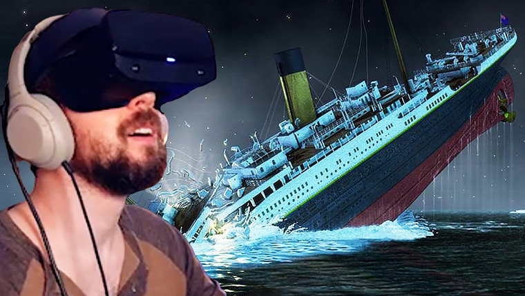 Jacksepticeye — s10e120 — Experiencing The Titanic Sinking In VR