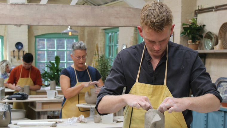 The Great Pottery Throw Down — s07e03 — Staffordshire Flatbacks and a Surprise Challenge