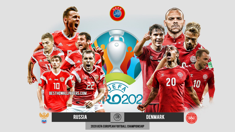 Чемпионат Европы по футболу 2020 — s01e29 — Группа B. 3-й тур: Россия — Дания