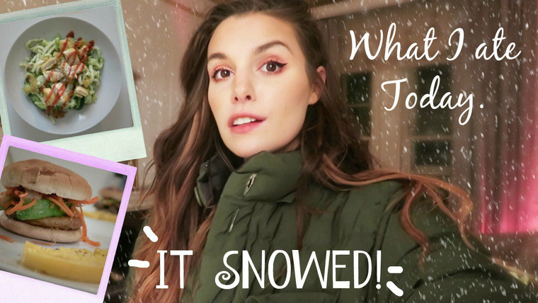 Marzia — s06 special-482 — IT SNOWED! Originally a "What I ate today" video.