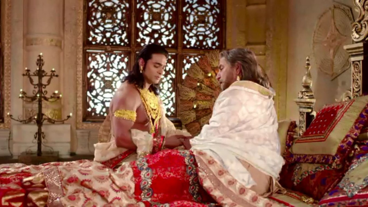 Сита и Рама — s01e98 — Ram Comforts Dasharath