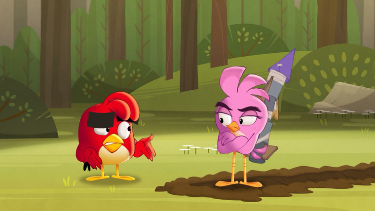 Angry Birds: Summer Madness — s01e09 — Space Oddities
