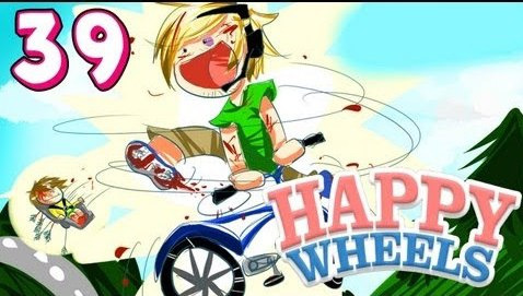 PewDiePie — s03e219 — SAVE THE COKE!!! - Happy Wheels - Part 39