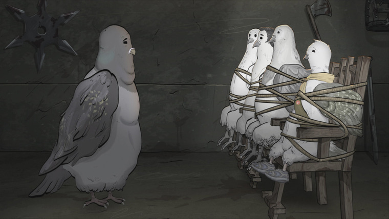 Животные — s01e06 — Pigeons.