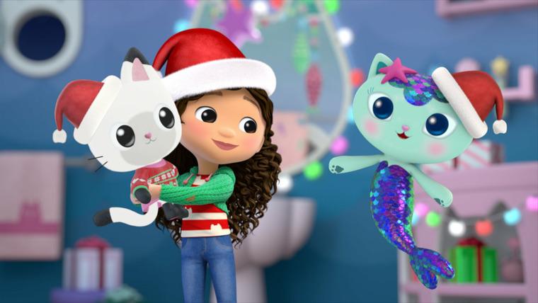 Кукольный домик Габби — s08e07 — Mermaid Christmas Cruise