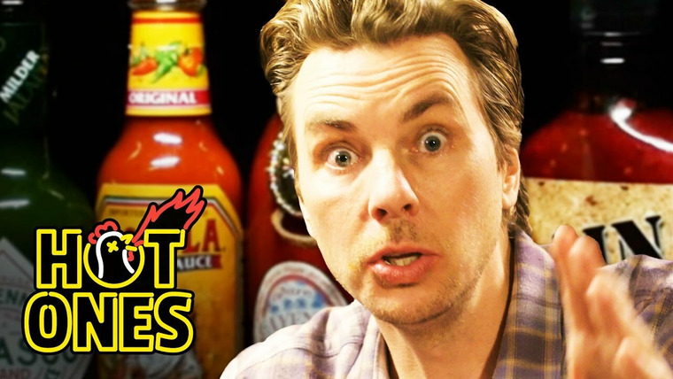 Горячие — s03e10 — Dax Shepard Does Mental Math While Eating Spicy Wings
