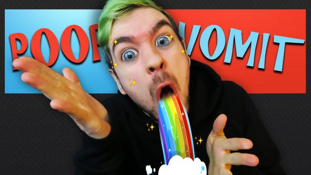 Jacksepticeye — s05e99 — POOP OR VOMIT RAINBOWS? | Would You Rather? #4