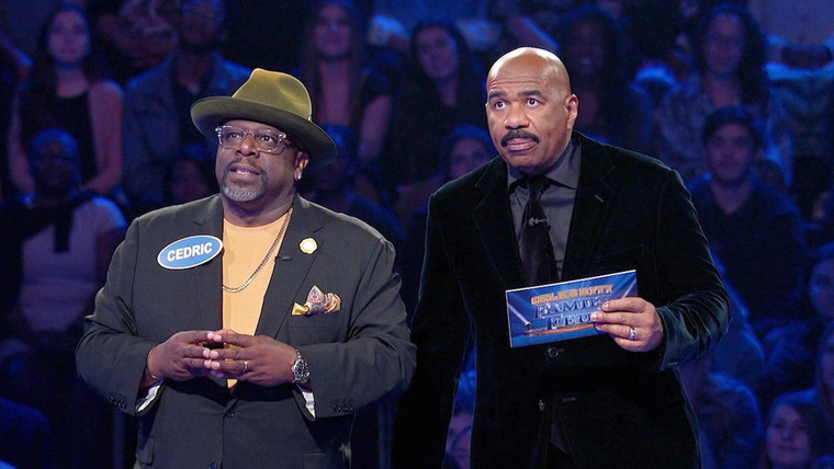 Celebrity Family Feud — s06e04 — Cedric The Entertainer vs. Wayne Brady and The Hills: New Beginnings vs. Jersey Shore: Family Vacation