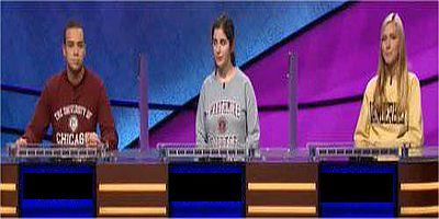 Jeopardy! — s2018e74 — Jackie Fuchs Vs. Carrie Blazina Vs. Andrew Kung, Show # 7824.