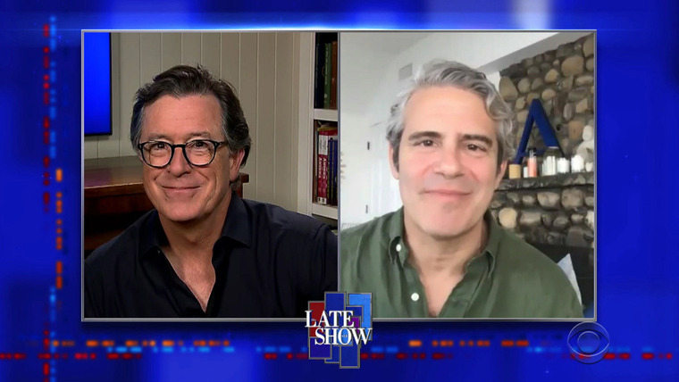 The Late Show with Stephen Colbert — s2020e94 — Stephen Colbert from home, with Andy Cohen, Phoebe Bridgers
