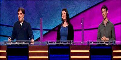 Jeopardy! — s2019e143 — Nick Klotz Vs. Rachel Burns Vs. Adam Smith, Show # 8123.