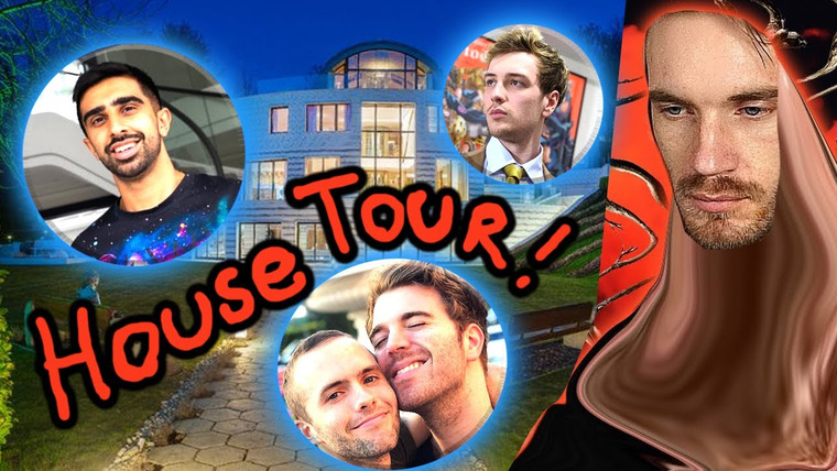 ПьюДиПай — s12e152 — YouTuber House Tours / Its Getting Worse Edition #4