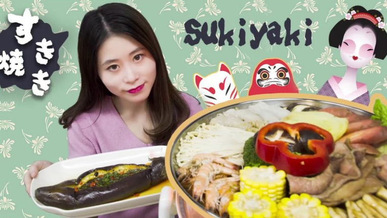 Office Chef: Ms Yeah — s01e51 — Cooking sukiyaki with an e-heater at office