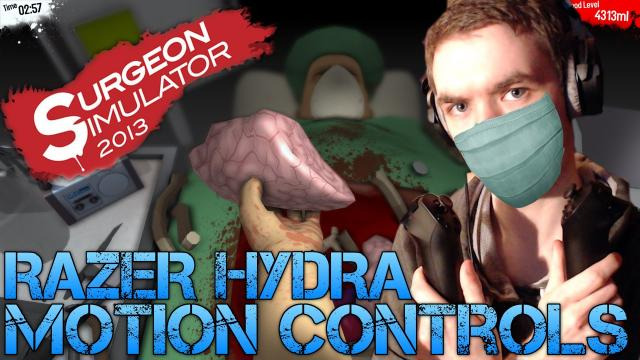 Jacksepticeye — s02e255 — Surgeon Simulator 2013 - RAZER HYDRA MOTION CONTROLS - Gameplay/Commentary