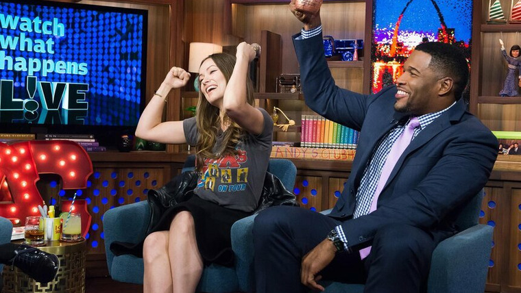 Watch What Happens Live — s12e164 — Michael Strahan & Olivia Wilde