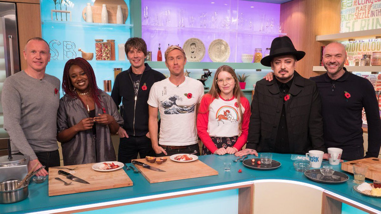 Sunday Brunch — s07e38 — Russell Howard, Boy George, Jessie Cave, Professor Brian Cox, Nao