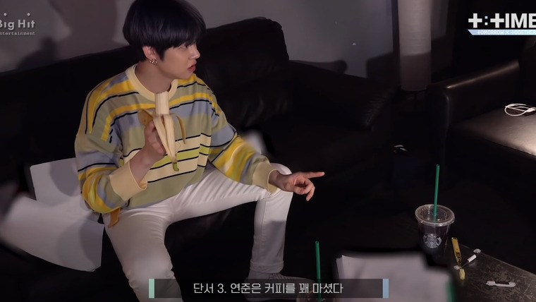 T: TIME — s2019e55 — Which one is YEONJUN’s coffee?