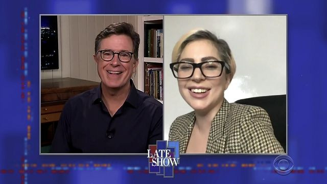 The Late Show with Stephen Colbert — s2020e45 — Stephen Colbert from home, with Chance the Rapper, Jim James, Lady Gaga