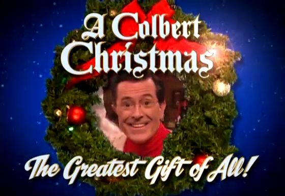 Отчёт Колбера — s2008 special-1 — A Colbert Christmas: The Greatest Gift of All!