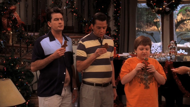 Two and a Half Men — s03e11 — Santa's Village of the Damned