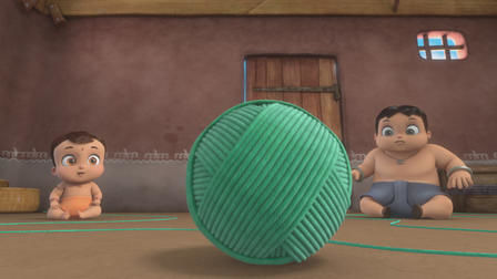 Могучий малыш — s01e20 — A Big Ball of Yarn