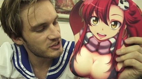 ПьюДиПай — s06e360 — ANIMU BUUBS (Pewds Does Everything)
