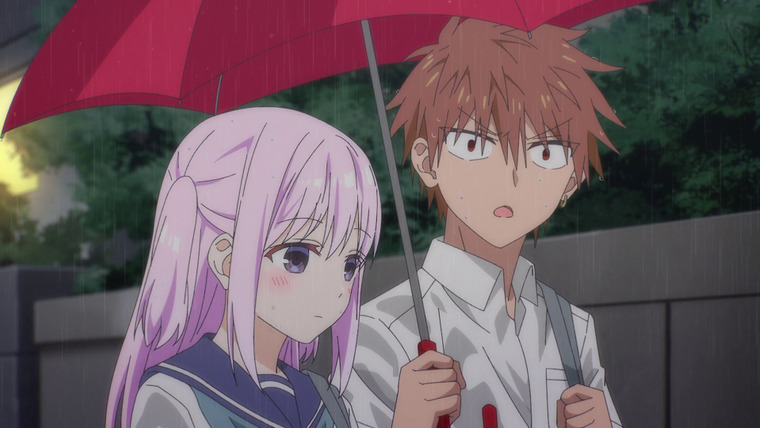 Безэмоциональная Касивада и эмоциональный Ота — s01e10 — Kashiwada-san and Oota-kun and Rain