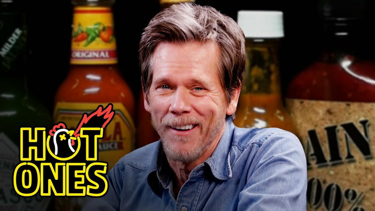 Горячие — s18e04 — Kevin Bacon Needs Six Degrees of Separation From Spicy Wings
