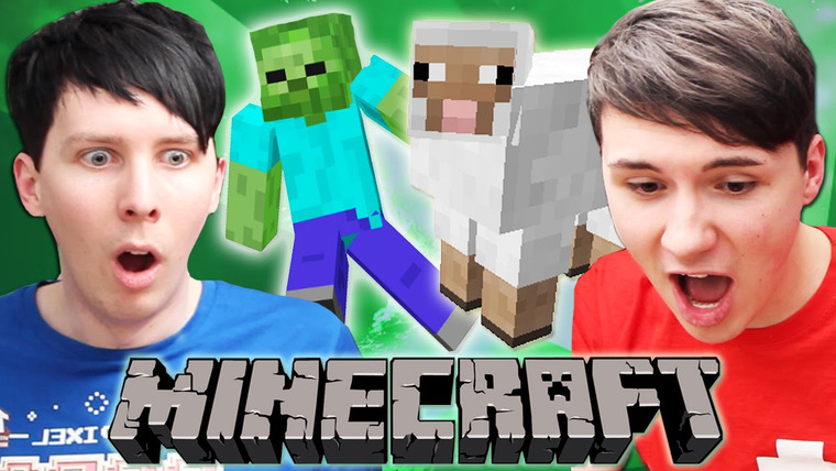 Dan and Phil — s02e01 — Dan and Phil play MINECRAFT