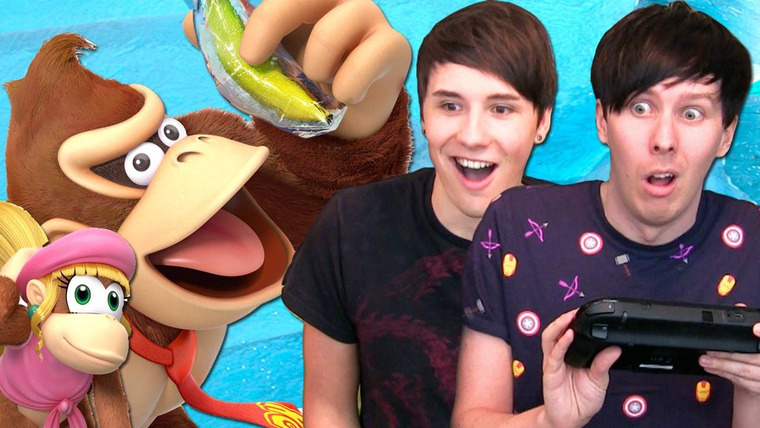 Dan and Phil — s01e01 — MONKEYING AROUND — Dan and Phil Play: Donkey Kong Country Tropical Freeze