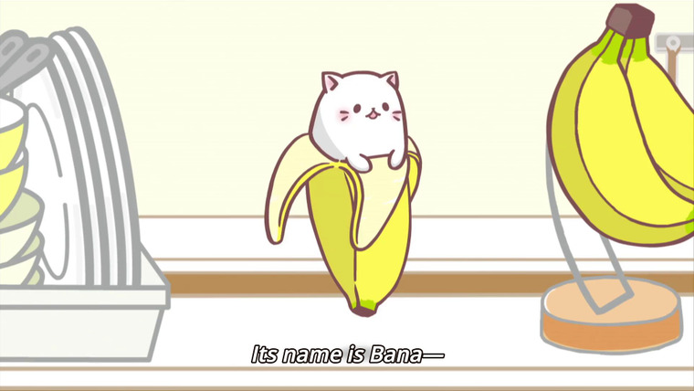 Bananya — s01e01 — The Kitty Who Lives in a Banana
