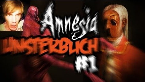 PewDiePie — s02e152 — [Funny/Horror] Amnesia: TOUCHING NAKED WOMEN MAKES YOU GO TO HELL - Unsterblich - Part 1
