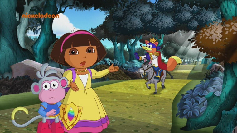 Даша-путешественница — s08e15 — Dora Saves Fairytale Land