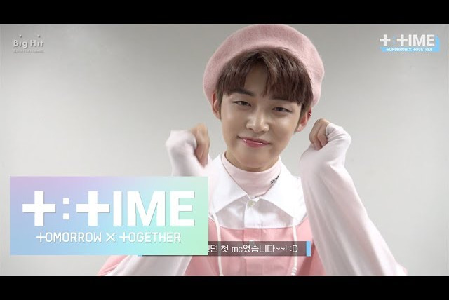 T: TIME — s2019e15 — 1st challenge of YEONJUN as a MC!
