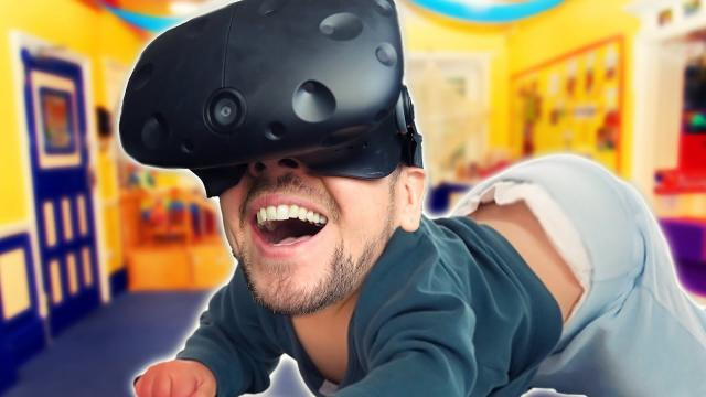 Jacksepticeye — s07e133 — BABY GOT BACK | Baby Hands VR (HTC Vive Virtual Reality Wireless)