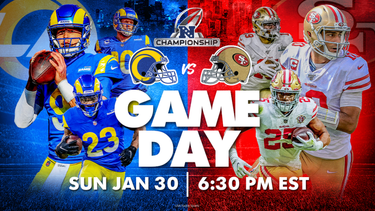 NFL playoffs — s2022e12 — 2022 NFC Championship: San Francisco 49ers @ Los Angeles Rams