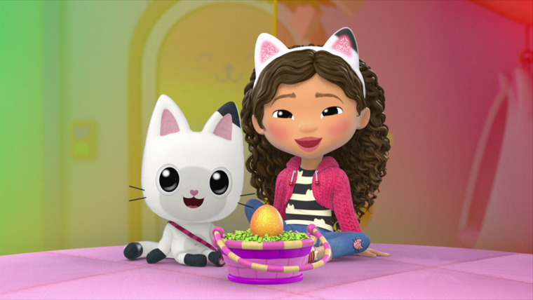 Кукольный домик Габби — s04e08 — The Easter Kitty Bunny