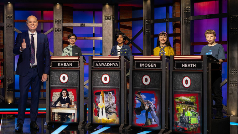 Hard Quiz Kids — s01e08 — Anne Frank, Space Travel, The Microraptor & Puffing Billy Railway