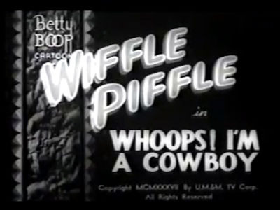 Betty Boop — s1937e02 — Whoops! I'm a Cowboy